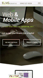 Mobile Screenshot of elmscreative.com